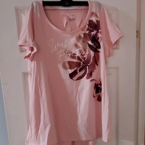 Nwot LIVI top size 14/16